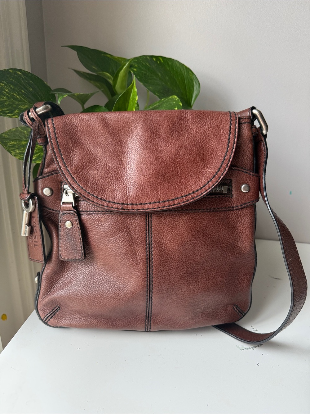 Fossil Maddox Messenger Flap Bag
